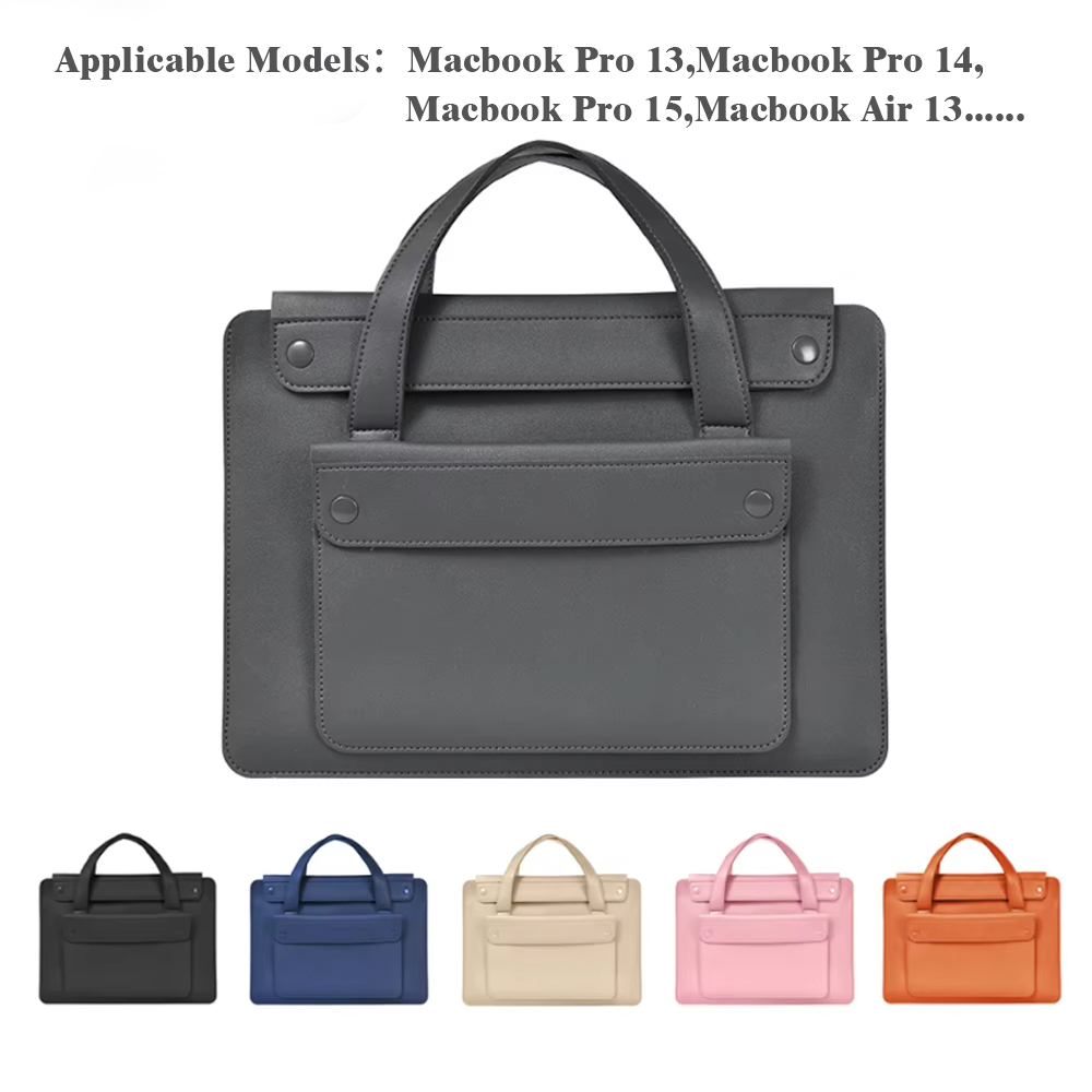 Laptop Bag Leather 15 - Bolsa para ordenador portátil, funda de