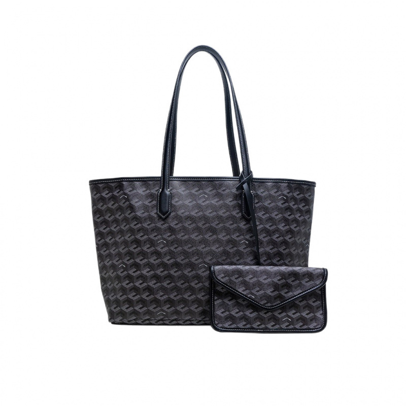 Luxury Bags Goyard - Bolsa de Mano Grande con Estampado