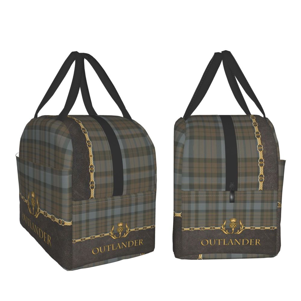 Luxury Bags For Kids - Bolsa de Almuerzo de Lujo Tartan