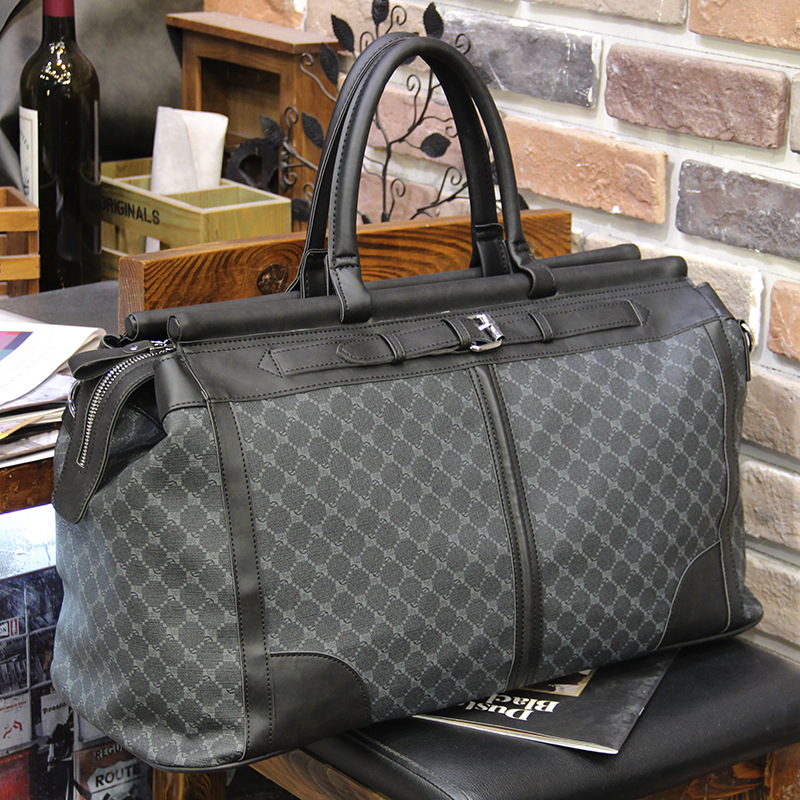 Luxury Bags Tote - Bolso de viaje a cuadros a
