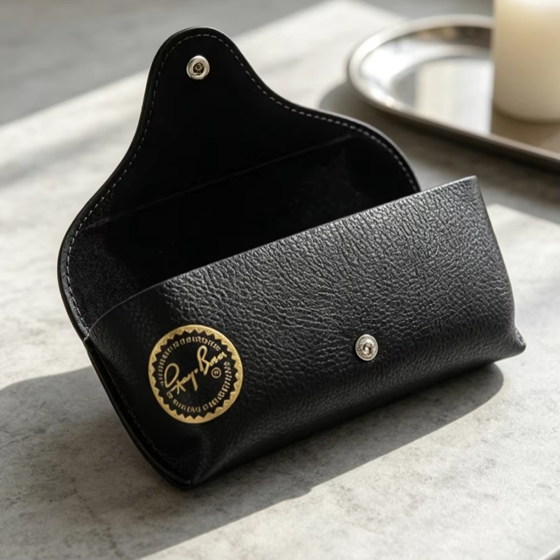 Luxury Bags Coach - Estuche de cuero para gafas de