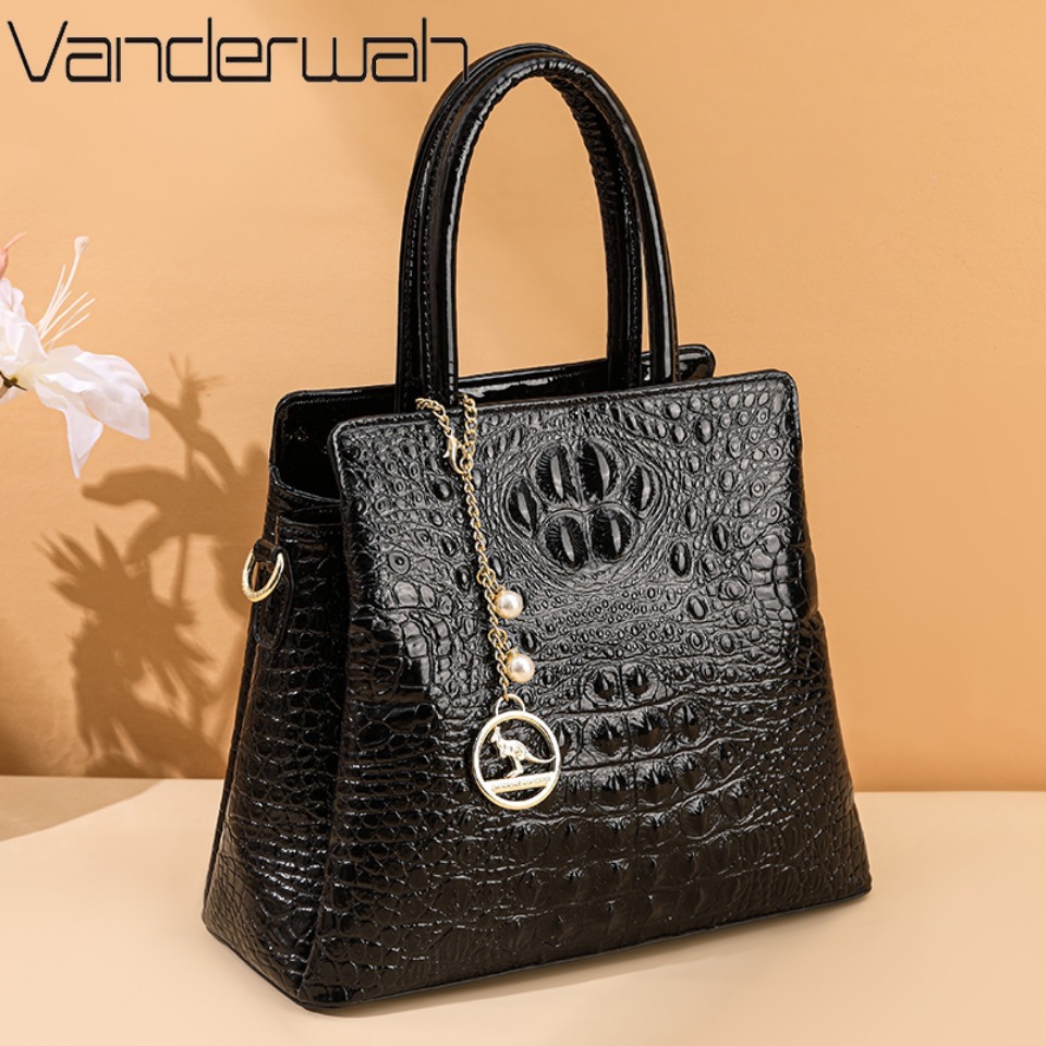 Luxury Bags Tote - Bolsos de mano informales de cuero
