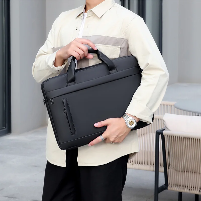 Maletín de alta calidad para h - Laptop Bag Leather 15 reseña y precio