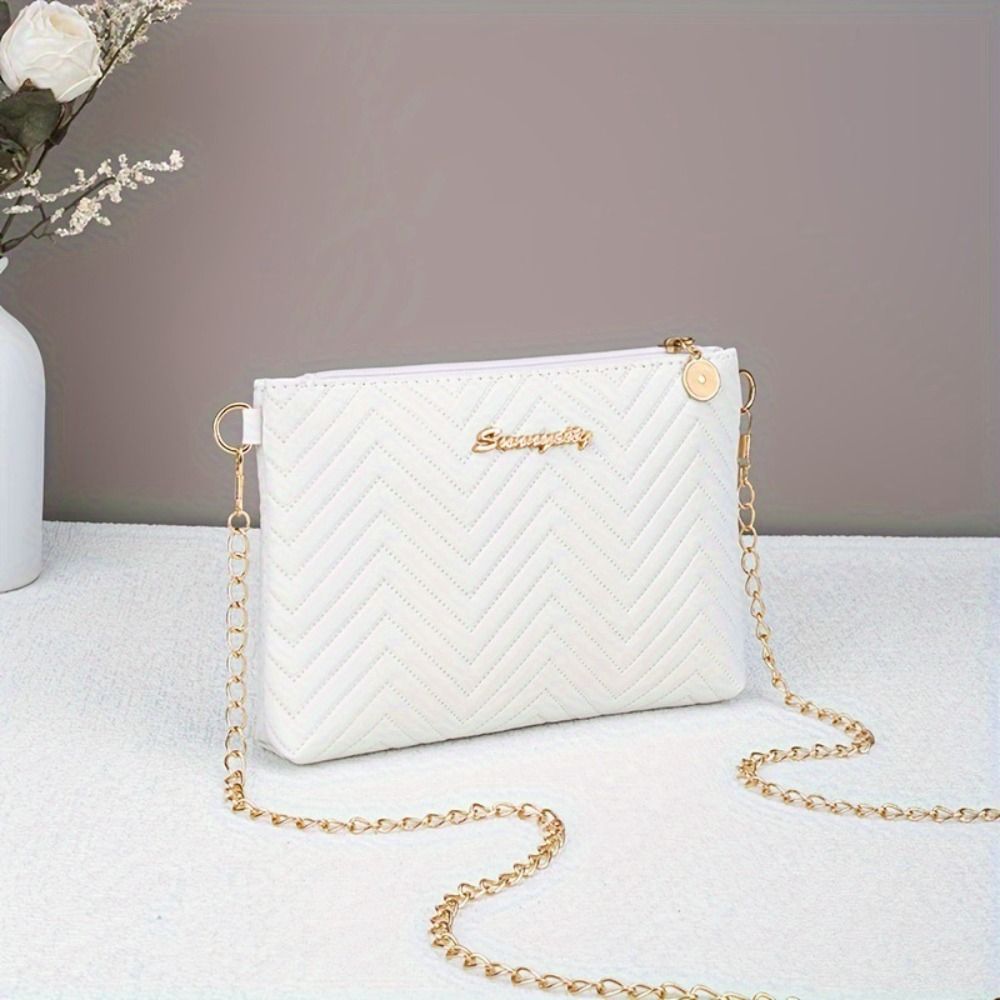 Bolso Bandolera de Piel Sintét - Chain Crossbody Quilted reseña y precio