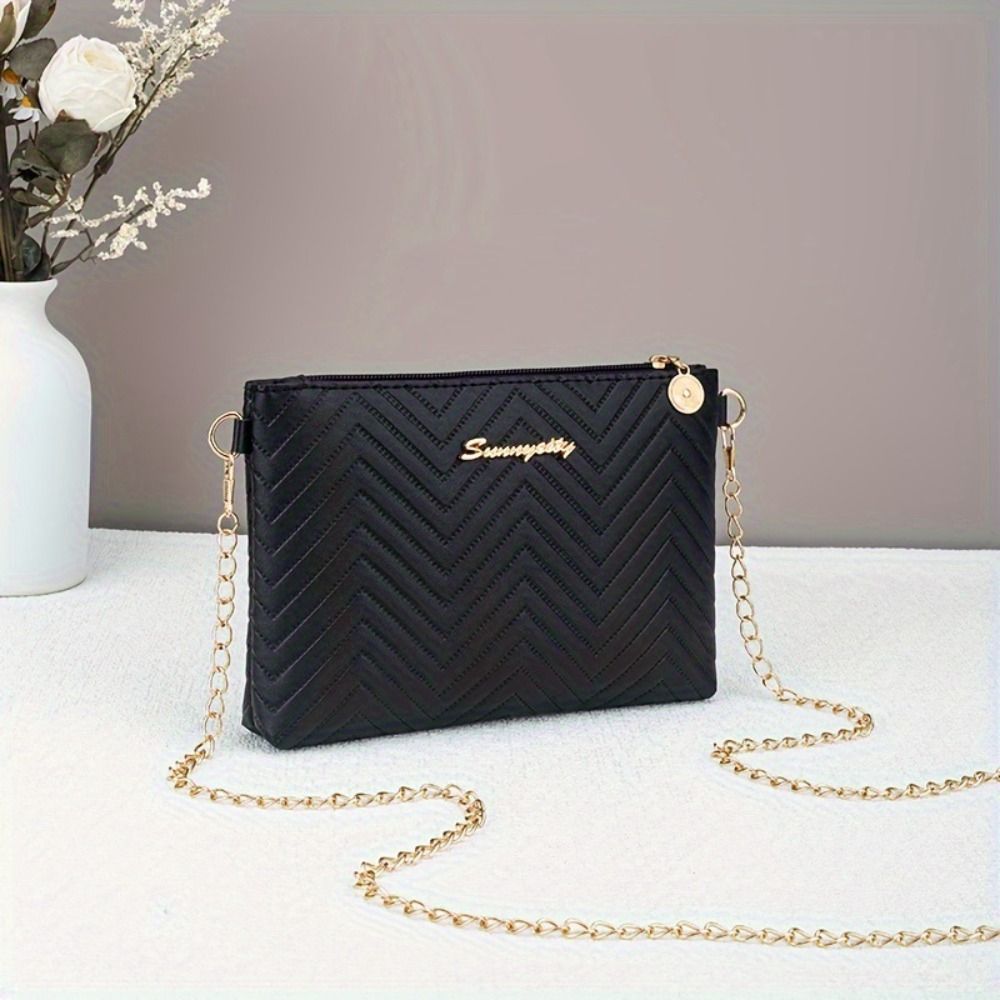 Bolso Bandolera de Piel Sintét - Chain Crossbody Quilted reseña y precio