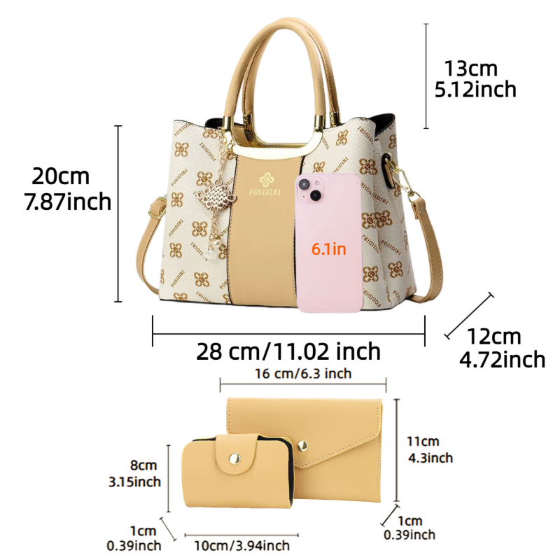 Bolsos de Mano Estampados de L - Luxury Bags Casual reseña y precio