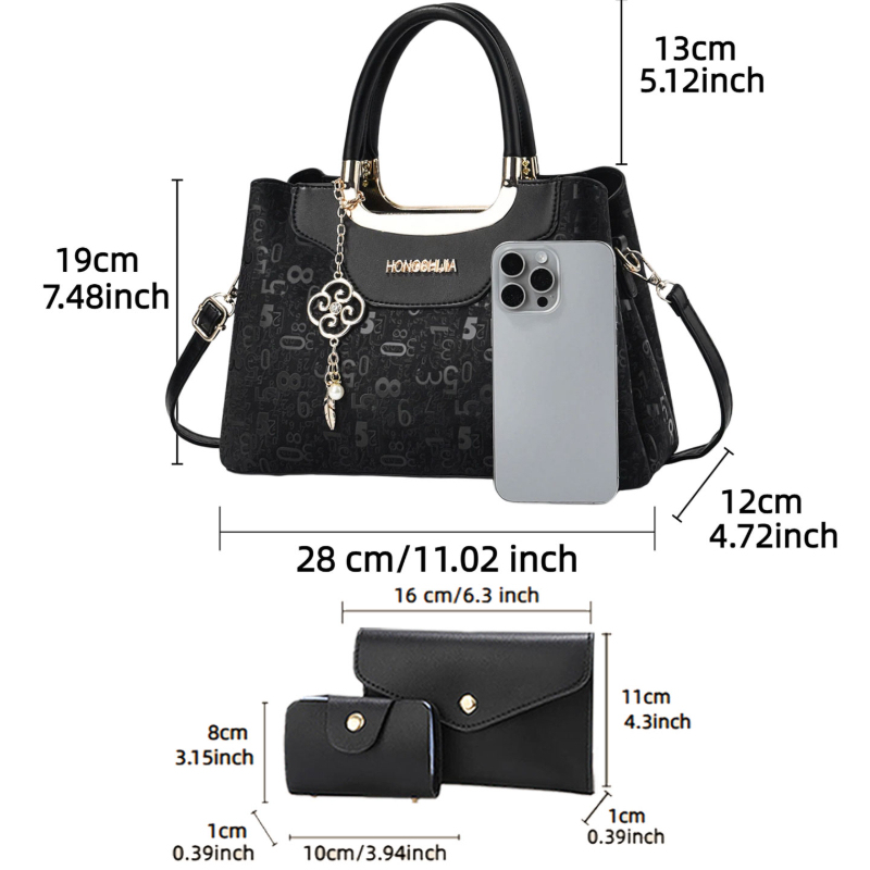 Conjunto de 3 Bolsos de Mano p - Luxury Bags Casual reseña y precio