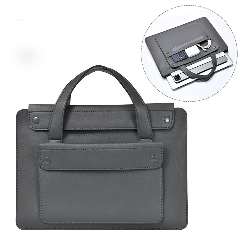 Bolsa para ordenador portátil, - Laptop Bag Leather 15 reseña y precio