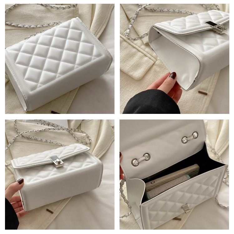 Bolso bandolera acolchado con  - Chain Crossbody Quilted reseña y precio