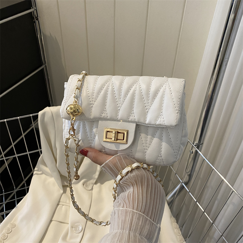 Bolso cruzado acolchado de PU  - Chain Crossbody Quilted reseña y precio