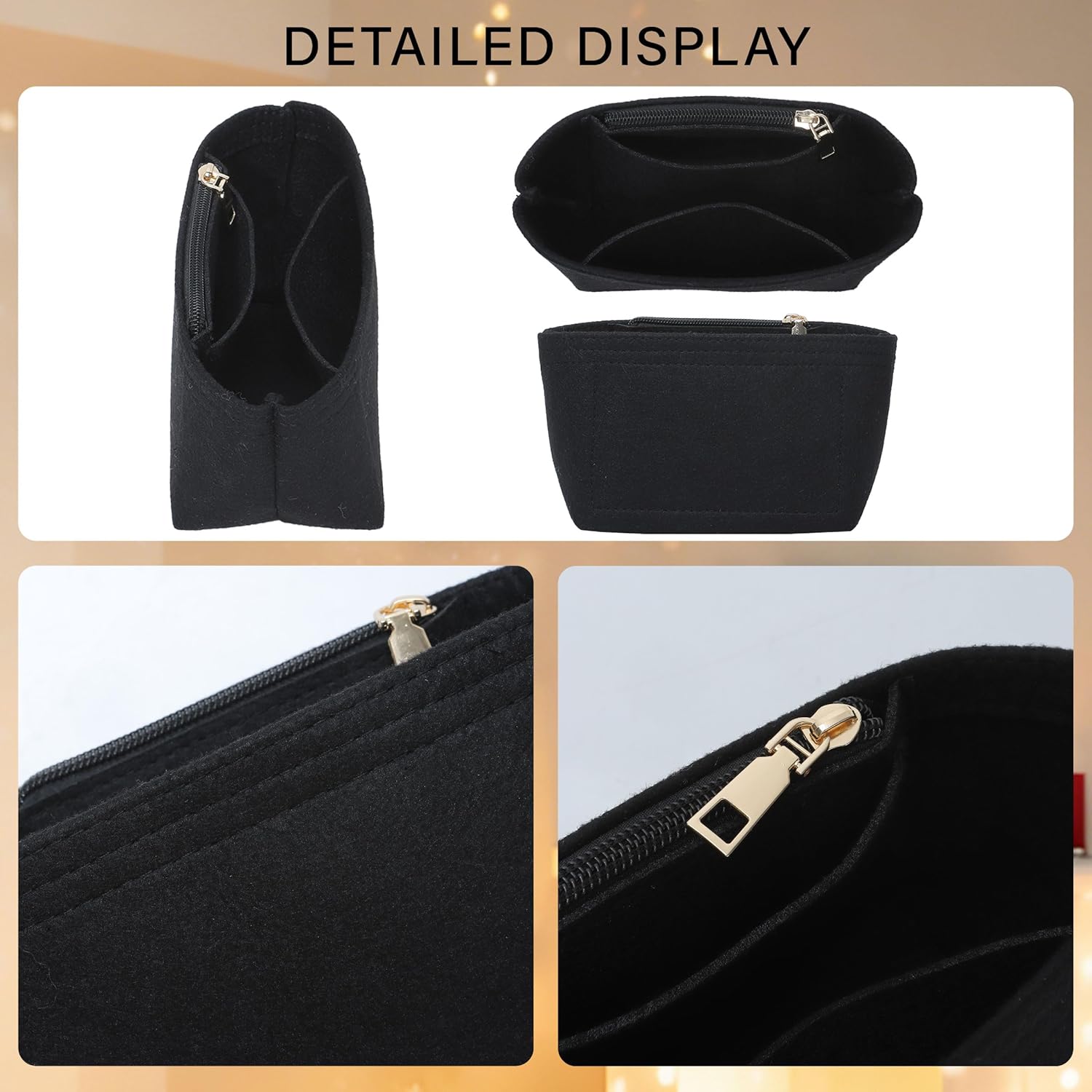 Bolsa Organizadora de Fieltro  - Luxury Bags Goyard reseña y precio