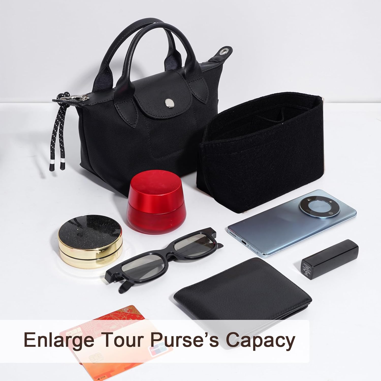 Bolsa Organizadora de Fieltro  - Luxury Bags Goyard reseña y precio