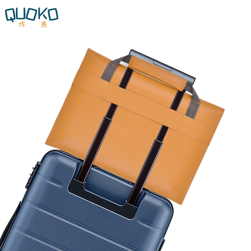Bolso de cuero sintético para  - Laptop Bag Leather 15 reseña y precio