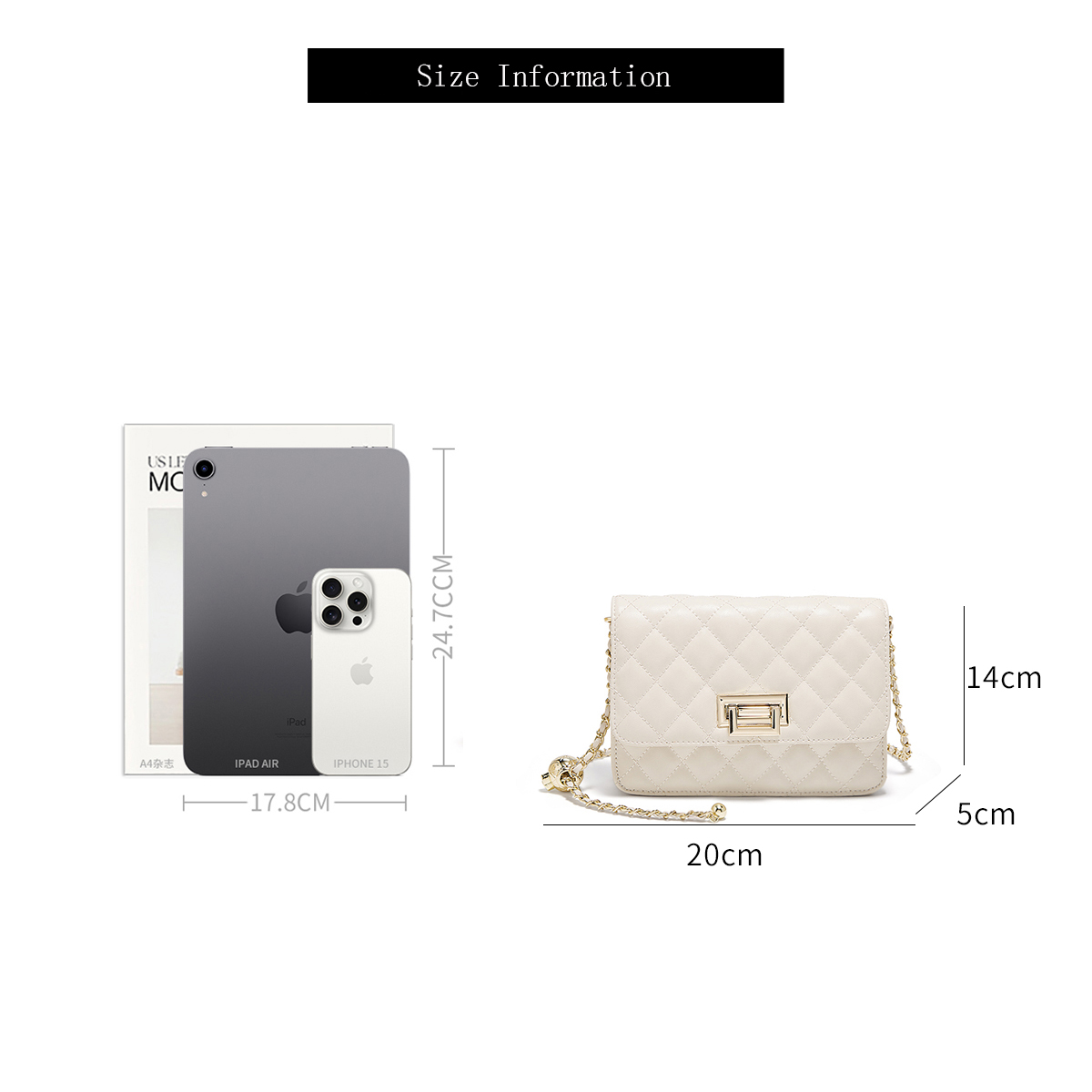 Bolso Bandolera Acolchado Blan - Luxury Bags Goyard reseña y precio