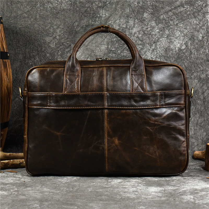 Bolso de mano de cuero genuino - Luxury Bags Laptop reseña y precio