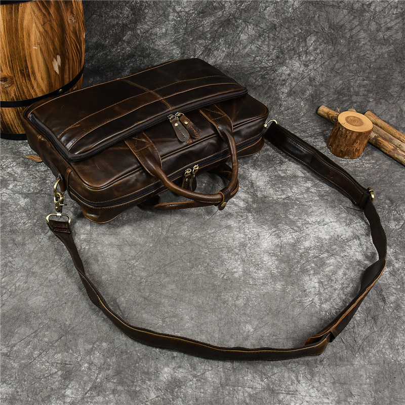 Bolso de mano de cuero genuino - Luxury Bags Laptop reseña y precio