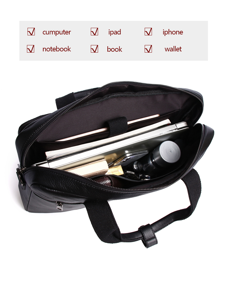 SCHLATUM maletines de cuero ge - Laptop Bag Leather 15 reseña y precio
