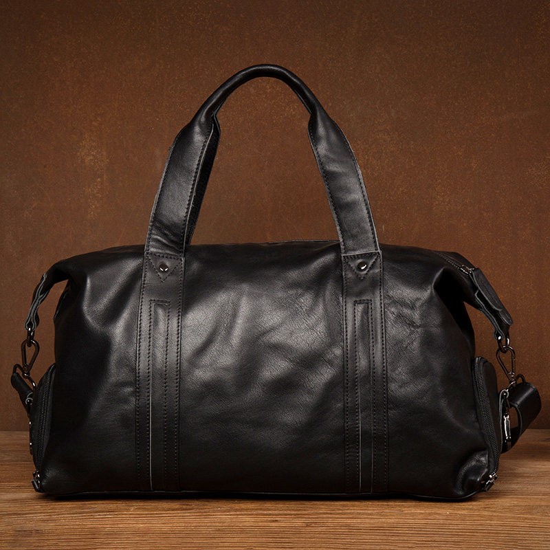 Bolso de mano para hombre de c - Laptop Bag Leather 15 reseña y precio