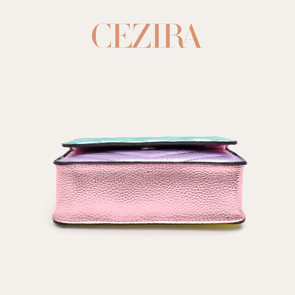 Bolso de mano de piel sintétic - Chain Crossbody Quilted reseña y precio