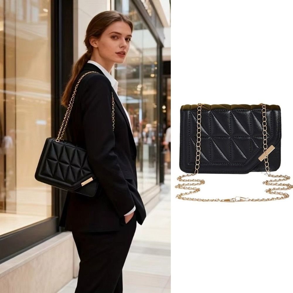 Accesorio de Moda, Bolso Bando - Chain Crossbody Quilted reseña y precio