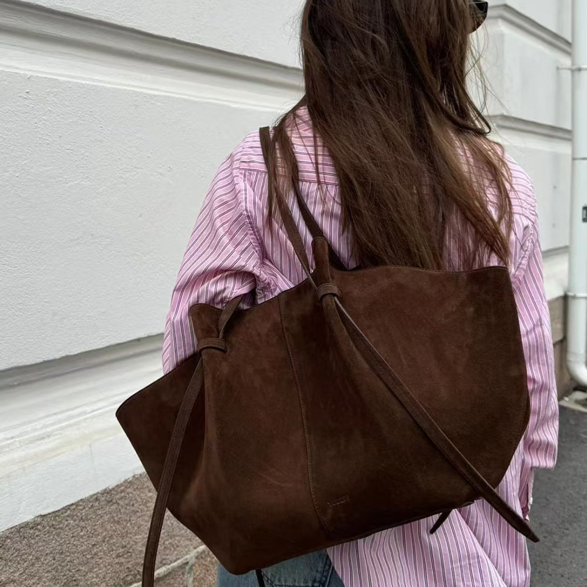 Bolsos de mano de gamuza sinté - Luxury Bags Tote reseña y precio