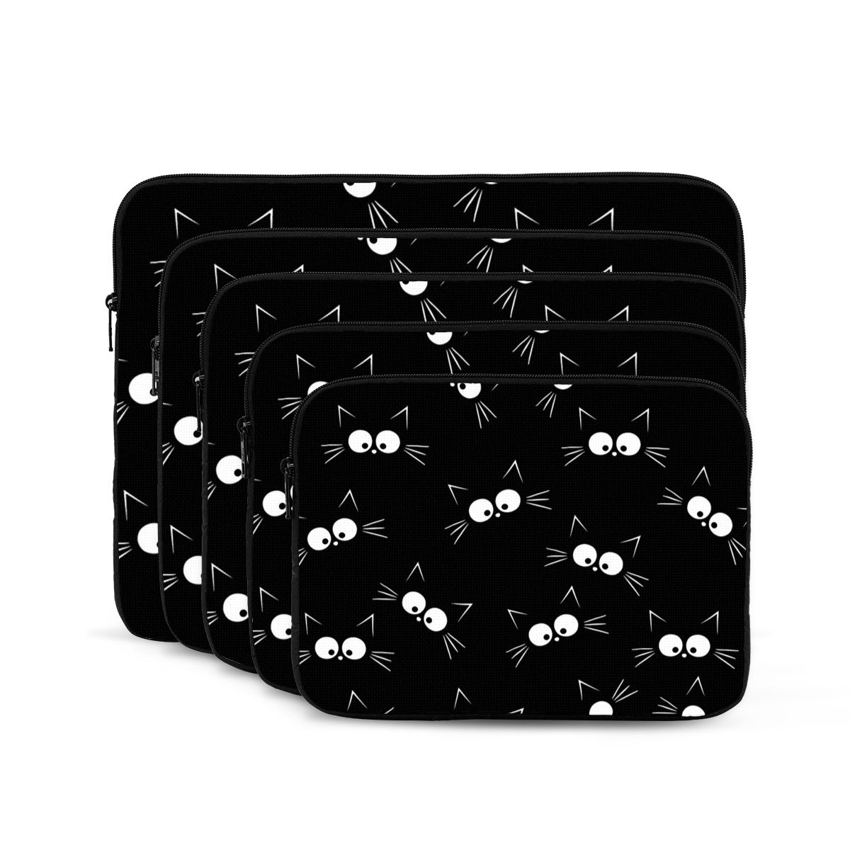 Lindo gato negro patrón Notebo - Luxury Bags Laptop reseña y precio
