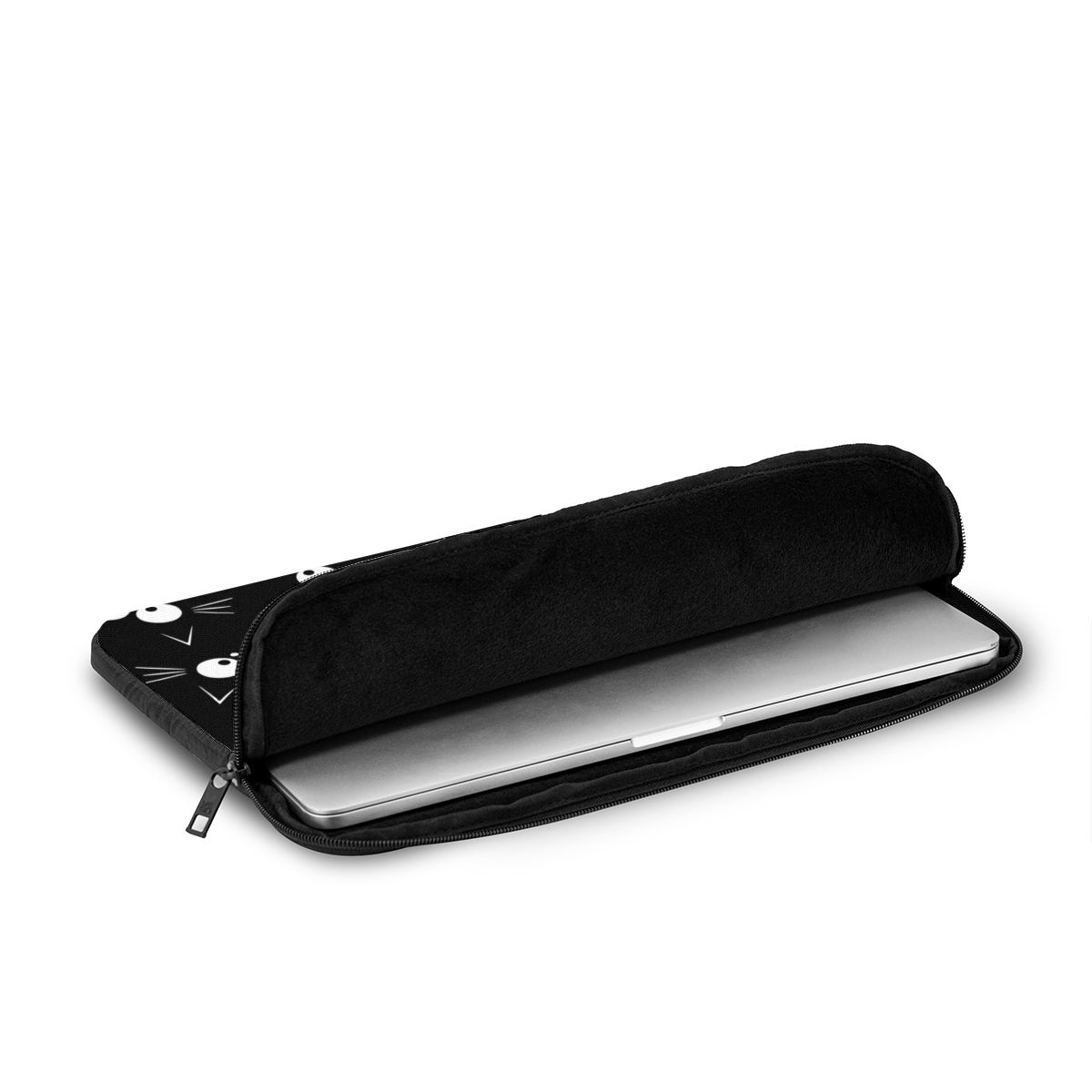 Lindo gato negro patrón Notebo - Luxury Bags Laptop reseña y precio
