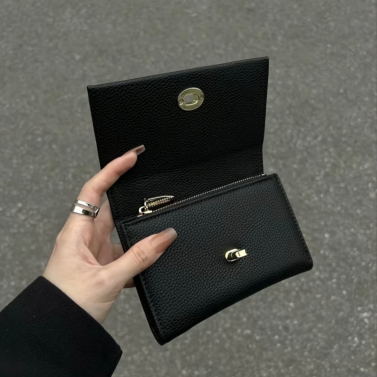 Exquisita cartera negra para m - Luxury Bags Goyard reseña y precio