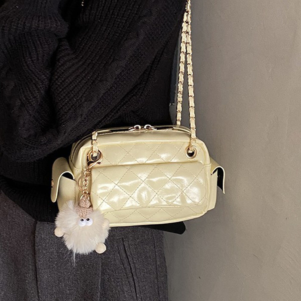 Bolso Bandolera Cruzado con Di - Chain Crossbody Quilted reseña y precio